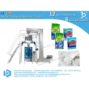 Multi-head electrical weigher packing machine for 1kg washing powder