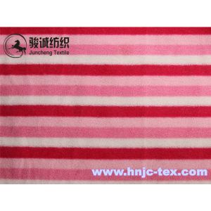 Hot Sell custom solid with various pattern polar fleece baby blanket fabric for
