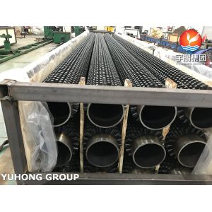 ASTM A106 Gr B Studded Tubes For Furnaces In Corrosive Environment