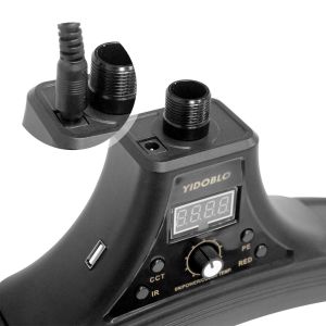 Fill Cri95 LED Half Moon Light With Infrared Emission Tube Skin Repair Lighting