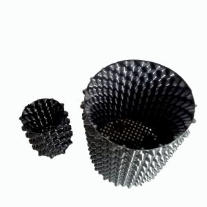 HDPE material black plastic root control pots for weeping willow
