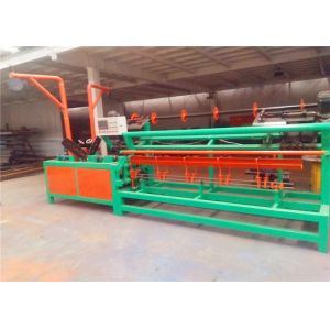 9.0KW Wire Mesh Weaving Machine , 100mm Diamond Mesh Fencing Machine