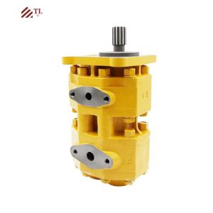 Shantui Bulldozer Spare Part SD16 Double Gear Pump 16T-70-10000 for Crawler