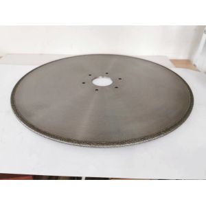 490*6.4*80*8*4.4mm CBN Diamond Wheel For Grinding Cast Iron Electroplated