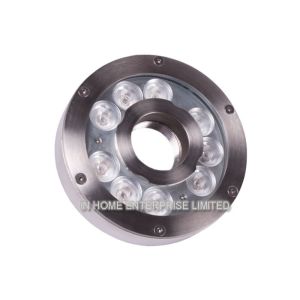 Warm White 9W Underwater LED Fountain Light with Bluetooth Controller