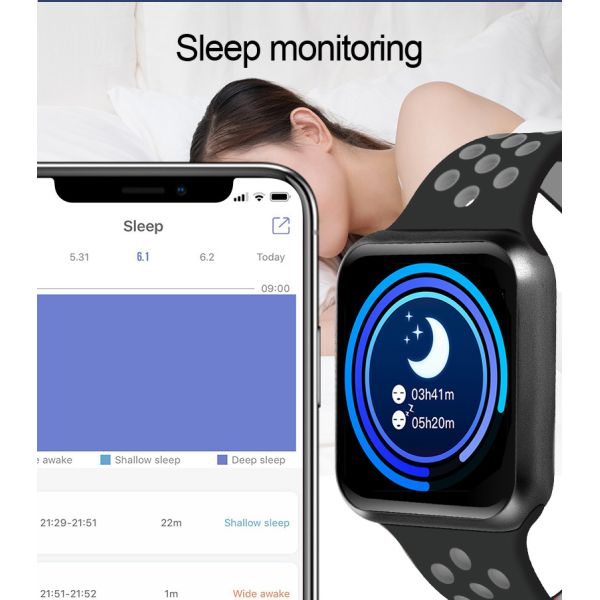 2109 hottest smartwatch Smart Band Watch Bracelet Wristband Fitness Heart Rate Sport Watch F9