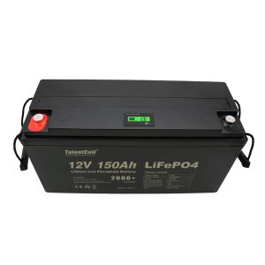 lithium iron phosphate battery 150ah lifepo4 cells 12v LED Display