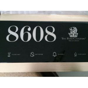 Hotel Smart Touch Switch with 5 Years Warranty Customizable Color and Crystal