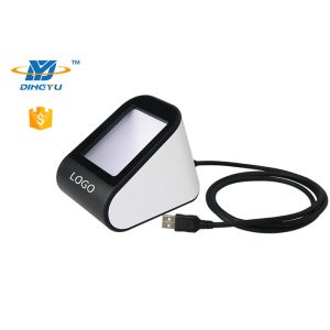 Buzzer Indicator Desktop Barcode Scanner CMOS For Warehouse