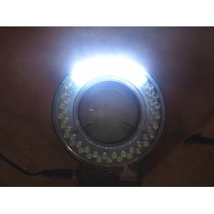 Optical instruments microscope led ring light 4 sector control zone segment 10