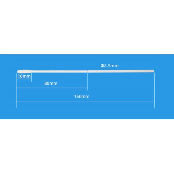Polyurethane Sponge Swab Antigen Rapid Self Test Kit 150mm