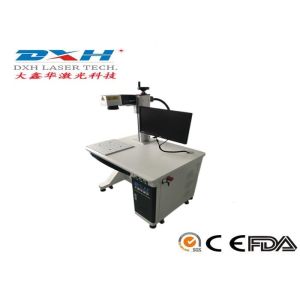 High Precision Jewelry Laser Engraving Machine , Fiber Laser Printing Machine On