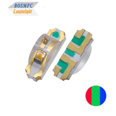 Quality Side view 1206 Multi Color SMD LED for speaker Lighting RGB 1204 led chip With Internal IC Self Flashing wholesale