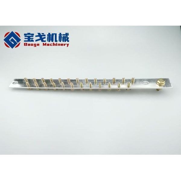 Stamped Drilling Tinned Ground Copper Bus Bar with Tinned Surface Treatment and A10