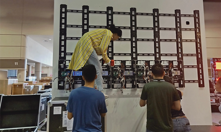 P1.5 P1.87 500cd/Sqm Indoor Fixed LED Screen 480*540mm