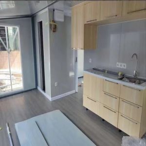 Modern Design Portable Container Homes with MGO Board Floor and Double Wing