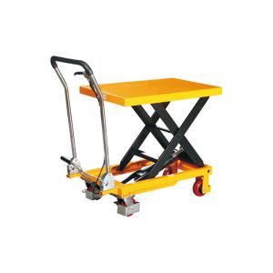 PT150Z PT300Z PT500Z Hand Single Scissor Lift Table Table Cart With Fordable