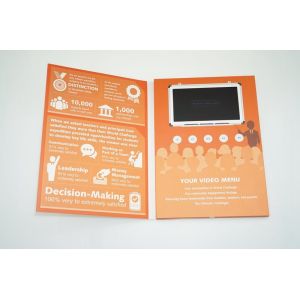 4.3 Inch Professional Lcd Video Brochure Card For Opening Ceremonies , Company