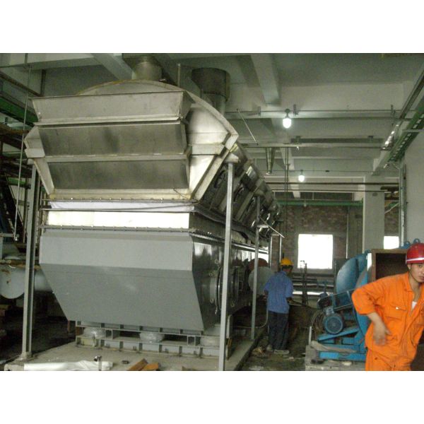 Quality Soyabean Protein Vibrating  Fluid Bed Dryer Mechanism Machine , Fluidized Spray Dryer wholesale