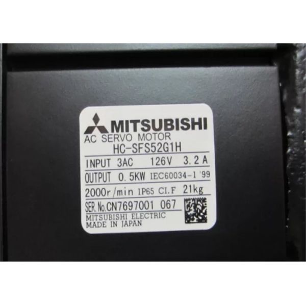 Quality HC-SFS52G1H Mitsubishi 126V Input Electronic Closed Loop Servo wholesale