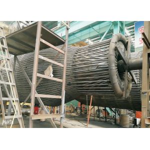 CFB Boiler Dedusting Cyclone Particle Separator High Speed Rotating ASME Carbon