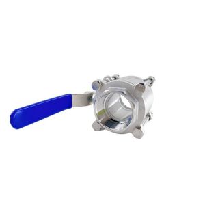 Easy Installation 3 PC Stainless Steel SS316 SS304 Floating Ball Valve for