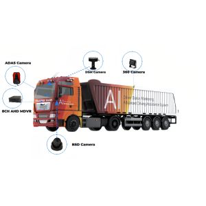 Vehicle Fleet Management Function 4CH/8 Channel AHD HD Video Input MDVR For Bus