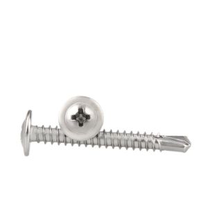 ISO9001 2015 Certified C1022 Self-Drilling Screw with Truss Head and Zinc Plated