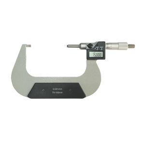 Cheap 75-100mm Blade Micrometer with Hardened and Ground Spindle for Durable Measurements for sale