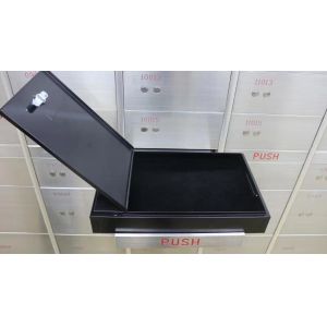 ISO14001 Certification 200mm Width Document Safety Lockers For Office