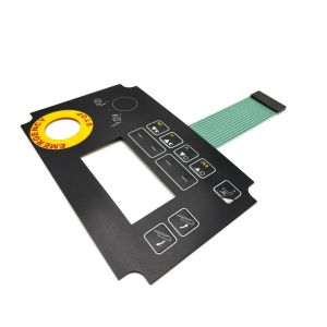 Screen Printing Membrane Switch Supplier Silver Conductive Circuit With 2.54MM