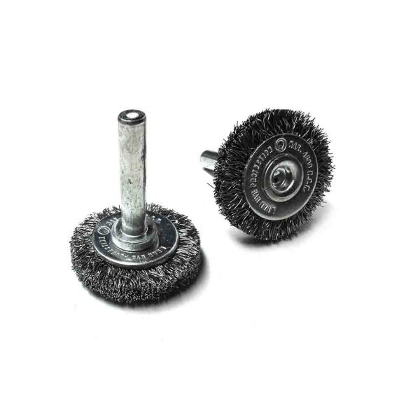 Quality Circular Flat Crimped Steel Wire End Radial Brush wholesale