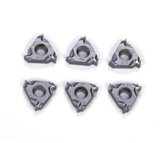Perfect Cutting Edge Carbide Threading Inserts For Metric Thread Precision Tooth
