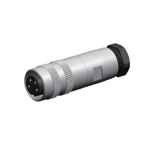 connector M16 8 pin copper metal assembly type plug car airbag connector