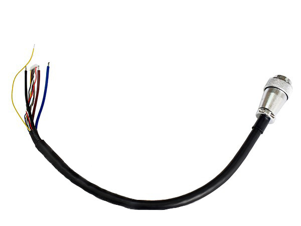 Quality 500V 12PIN Welded Cable Plug Insulated Metal Shielded Power Tool Harness IP67 ODM OEM wholesale