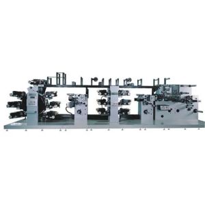 Economy 6 Color Central Drum Flexo Printing Machine for Film/Cups/Diapers