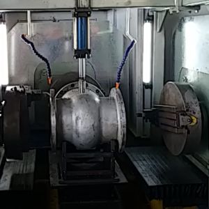 High-precision CNC Three-side Boring And Milling Machine For Cast Steel Valves