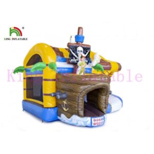 Cheap Custom 0.55mm PVC Pirate Inflatable Jumping Castle OEM Color For Adults And Kids for sale
