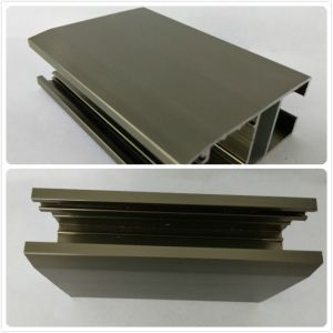 China T4  T5 Oxidizing Bronze Anodized Aluminum Channel With Customized Shape on sale