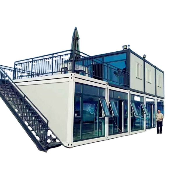 Quality Zontop Modern Luxury  Easy Assemble Steel Prefabricated 2 Story Frame 20ft 40 Ft  Prefab Container House Prefab Home wholesale