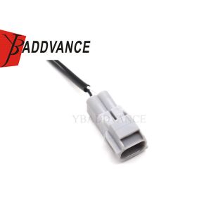 Custom Automotive Grey 2 Pin Male Connector Waterproof Wire Harness For Car