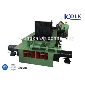 37KW 200t Cylindrical Shape Block Scrap Baling Machine