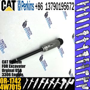 Fuel Injector 4W7015 0R-3419 0R-1742 For Caterpillar Excavator Engine 3204