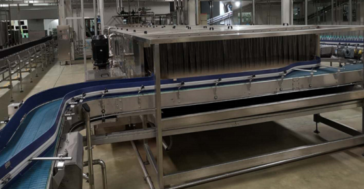 24000BPH Glass Bottle 1000ml Juice Beverage Filling + Post-packaging Complete Line