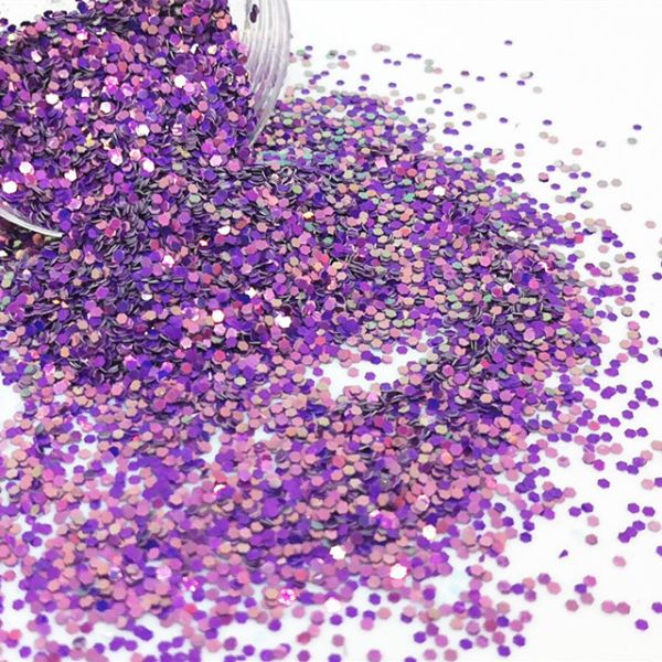 Create Eye-Catching Designs Holographic and Chameleon Shapes Polyester Glitter