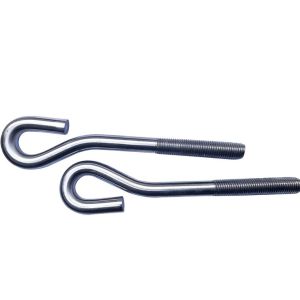 White Zinc 7-Shaped And 9-Shaped Hot-Dip Galvanized Anchor Bolt For Q355B Steel