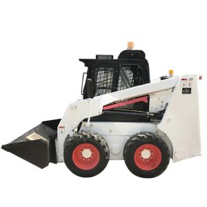 Hydrostatic Four-wheel Drive Mini Wheel Backhoe Skid Steer Loader with Yanmar