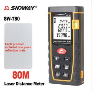 Sndway China Brand Laser Distance Meter SW-T80 80m