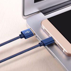 Apple data cable iphone6 7 denim charger line 2 meters Android type-c fast