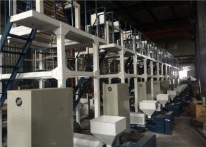LDPE HDPE LLDPE Blown Film Machine With Single Screw Extruder Automated